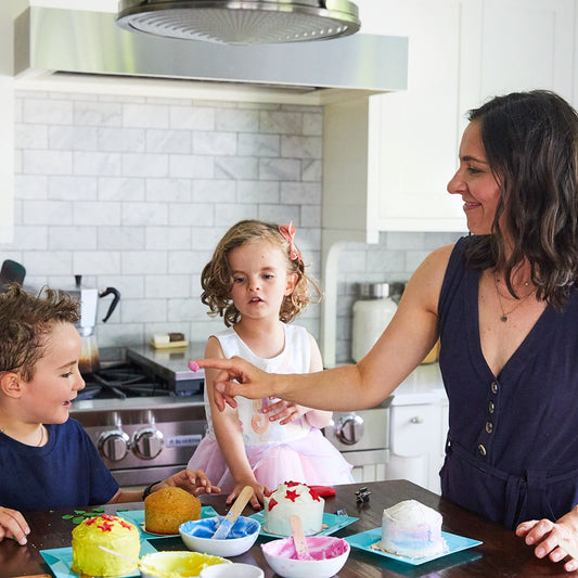 Baking with kids