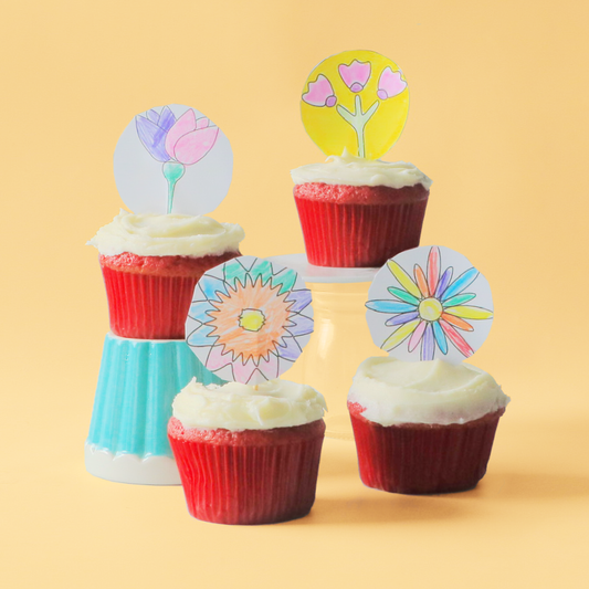 Red Velvet Cupcakes with Cream Cheese Frosting