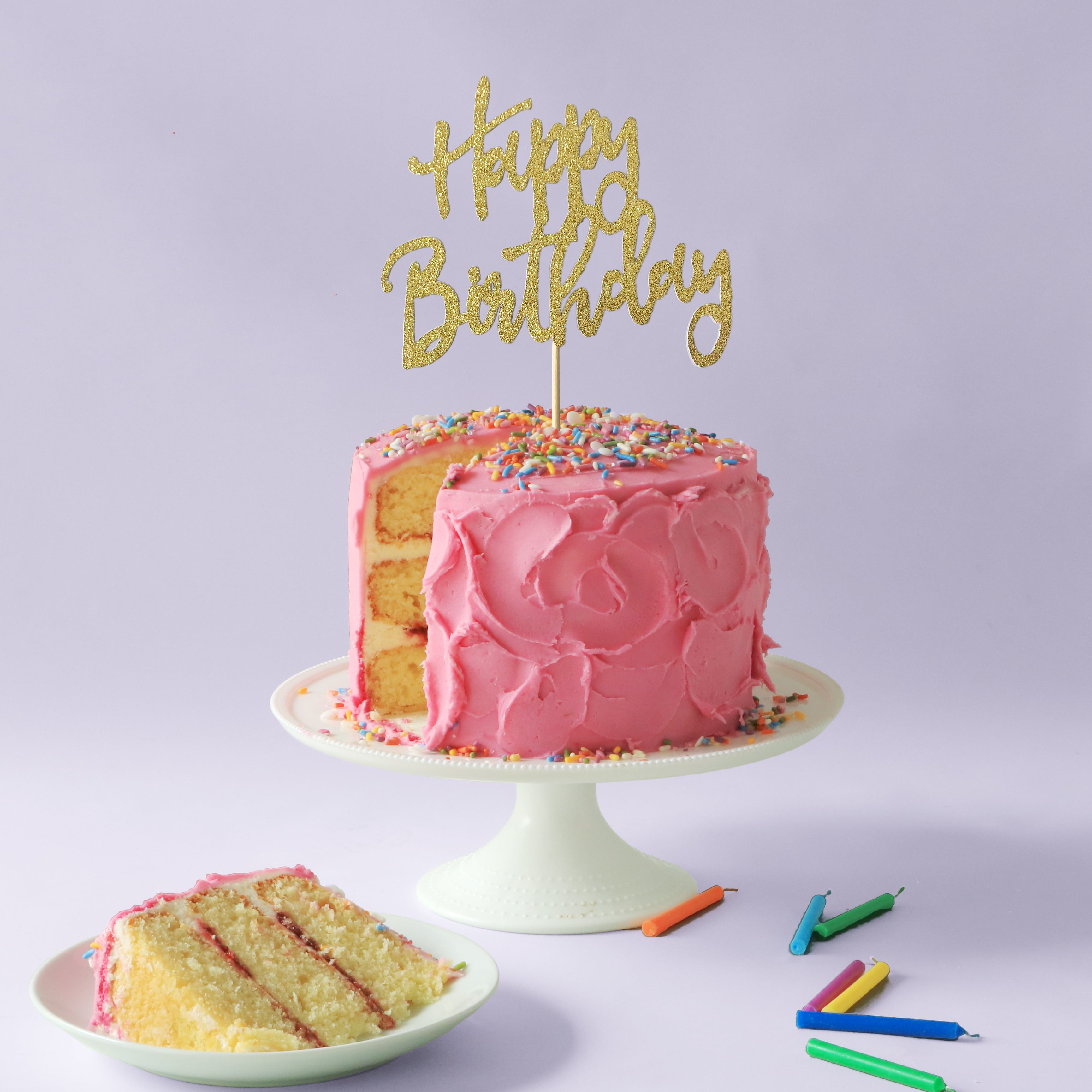 Happy Birthday Cake Topper - Birthday Cake Kits