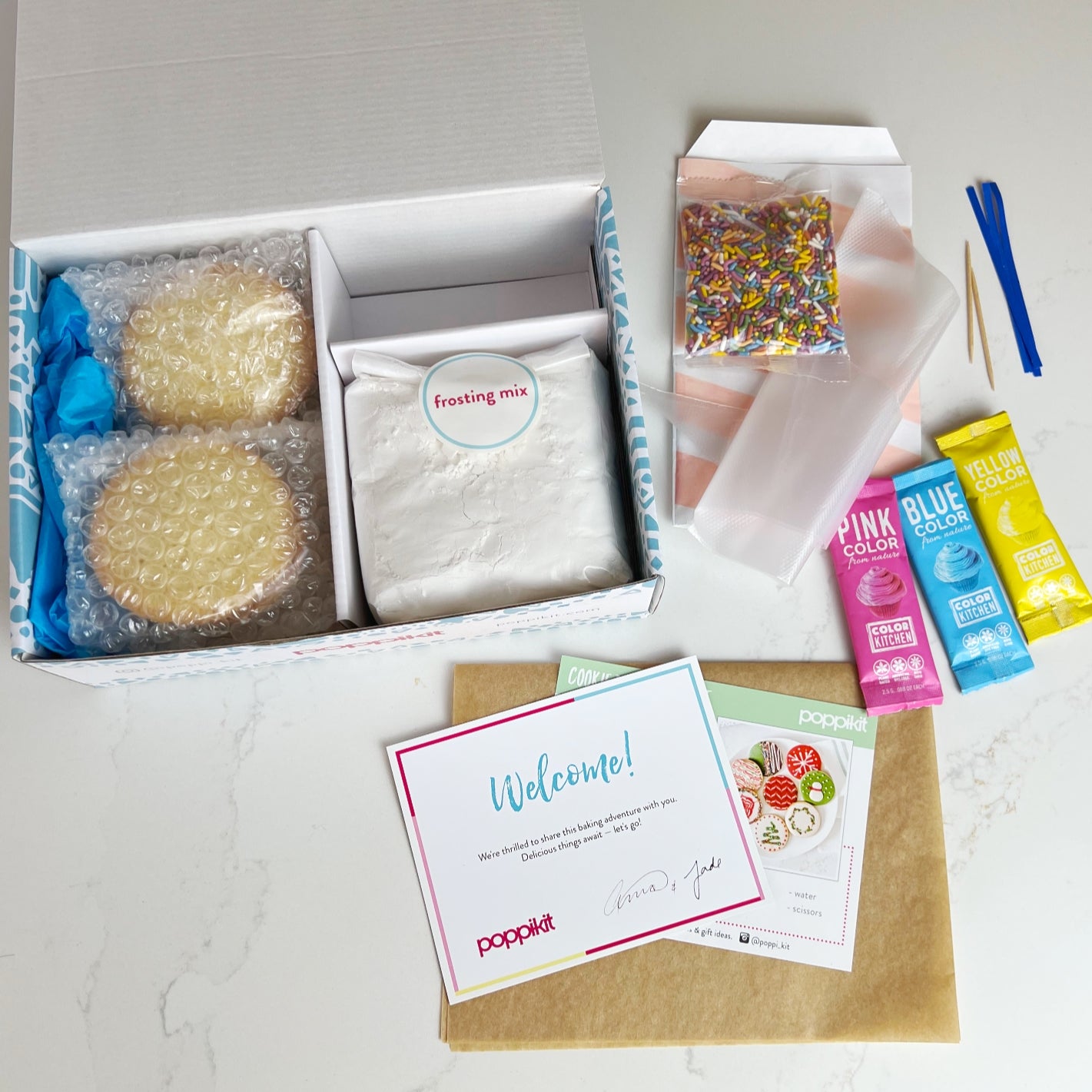 Holiday Cookie Kit Supplies