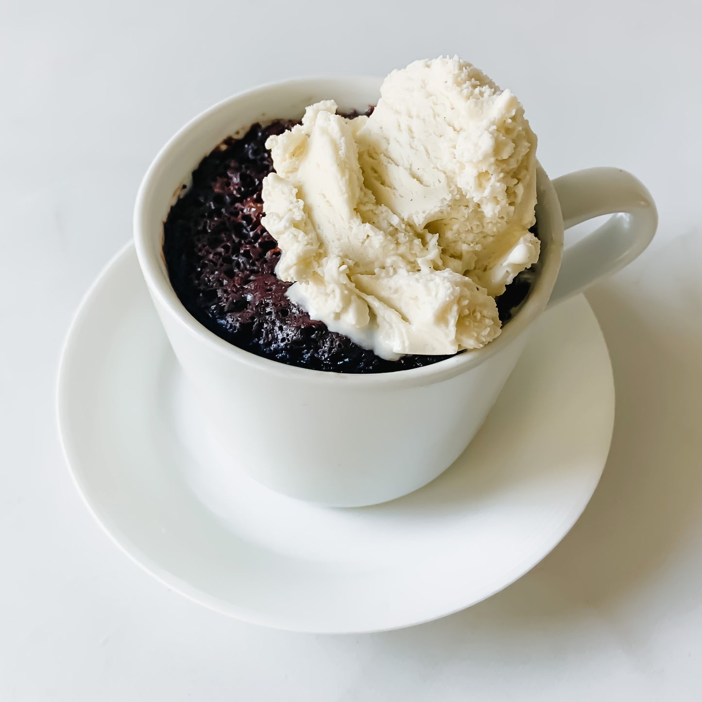 Chocolate mug cake