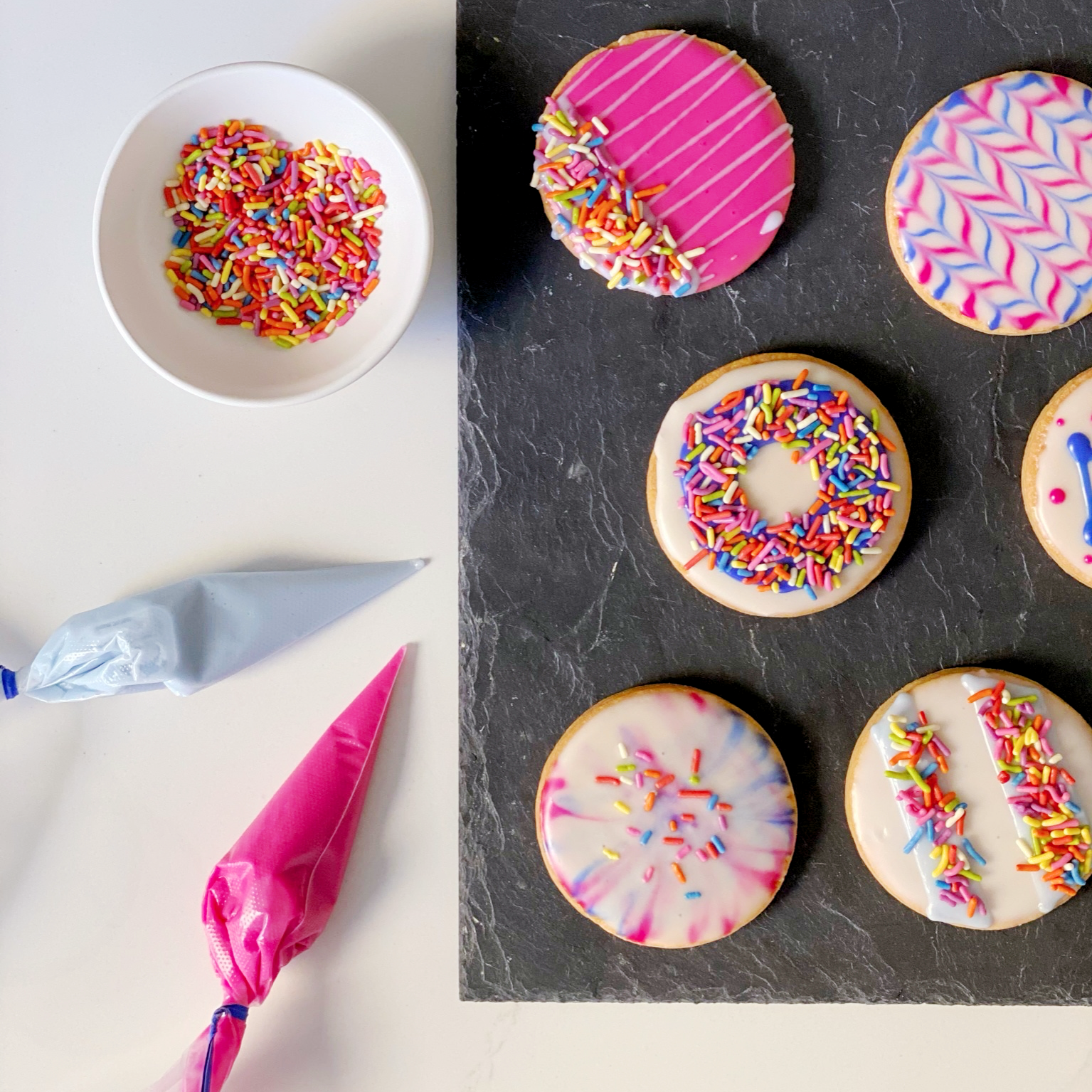 Pre-Baked Cookie Decorating Kit - Baking Kits