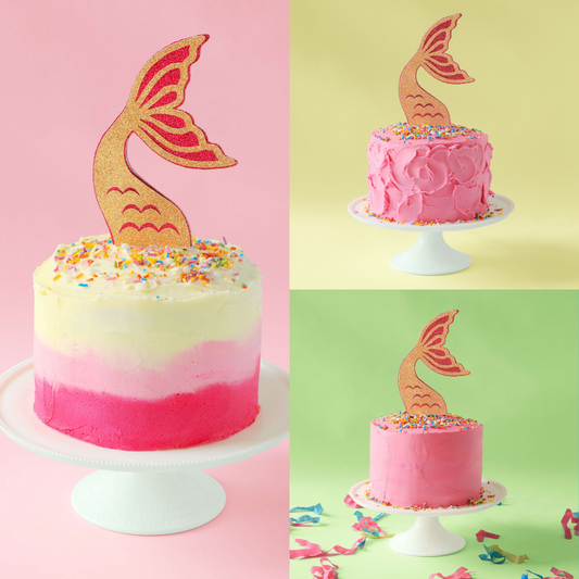 Our Mermaid Cake Kit, Three Ways