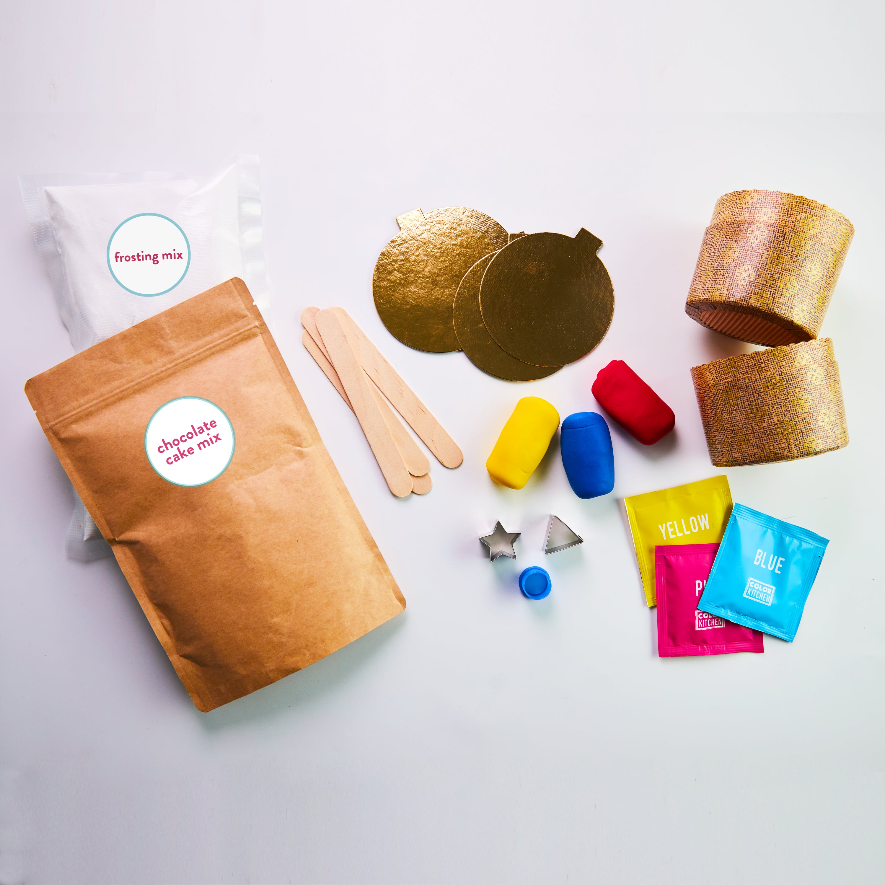 Making Mini Cake Kit What is a cake kit? - Kids Baking Project | Poppikit