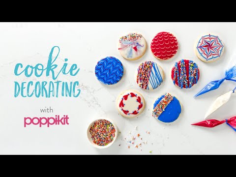 Video of sugar cookie decorating kit