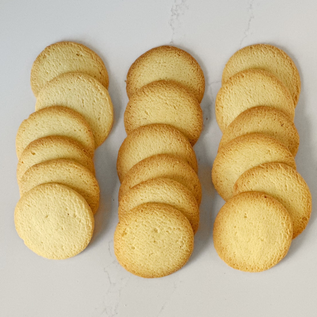 Sugar Cookies made with butter
